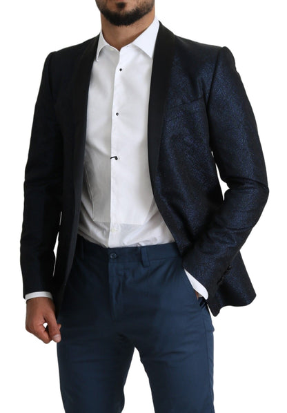 Elegant Martini Blue Slim Fit Blazer