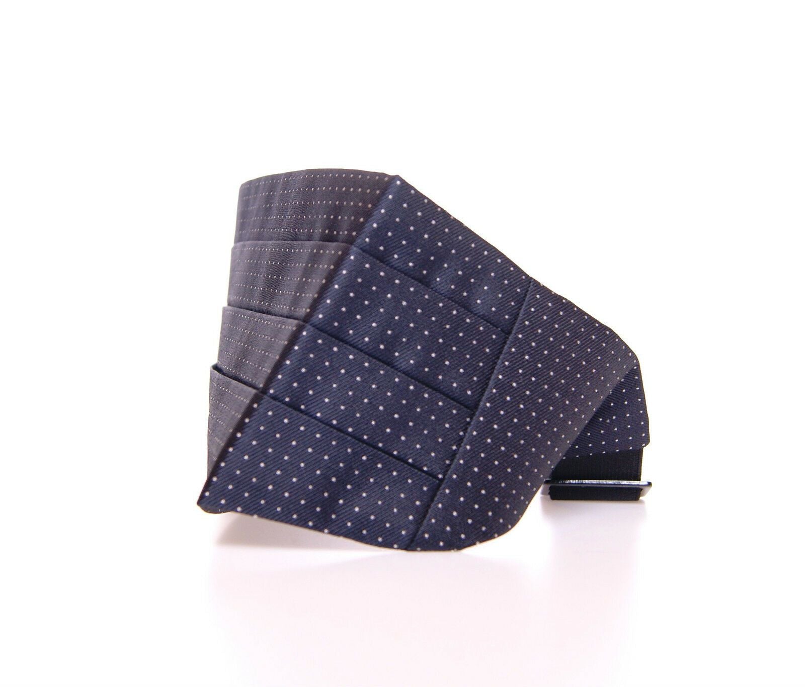 Elegant Silk Polka Dot Cummerbund