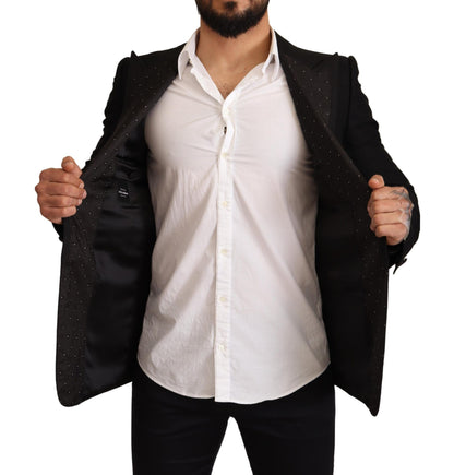 Elegant Slim Fit Black Blazer Jacket