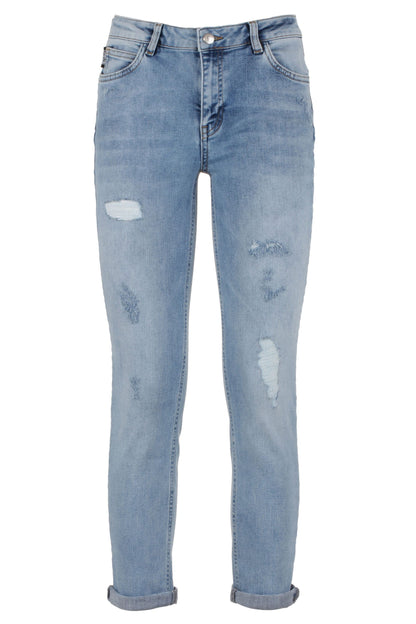 Blue Cotton Women's Jean