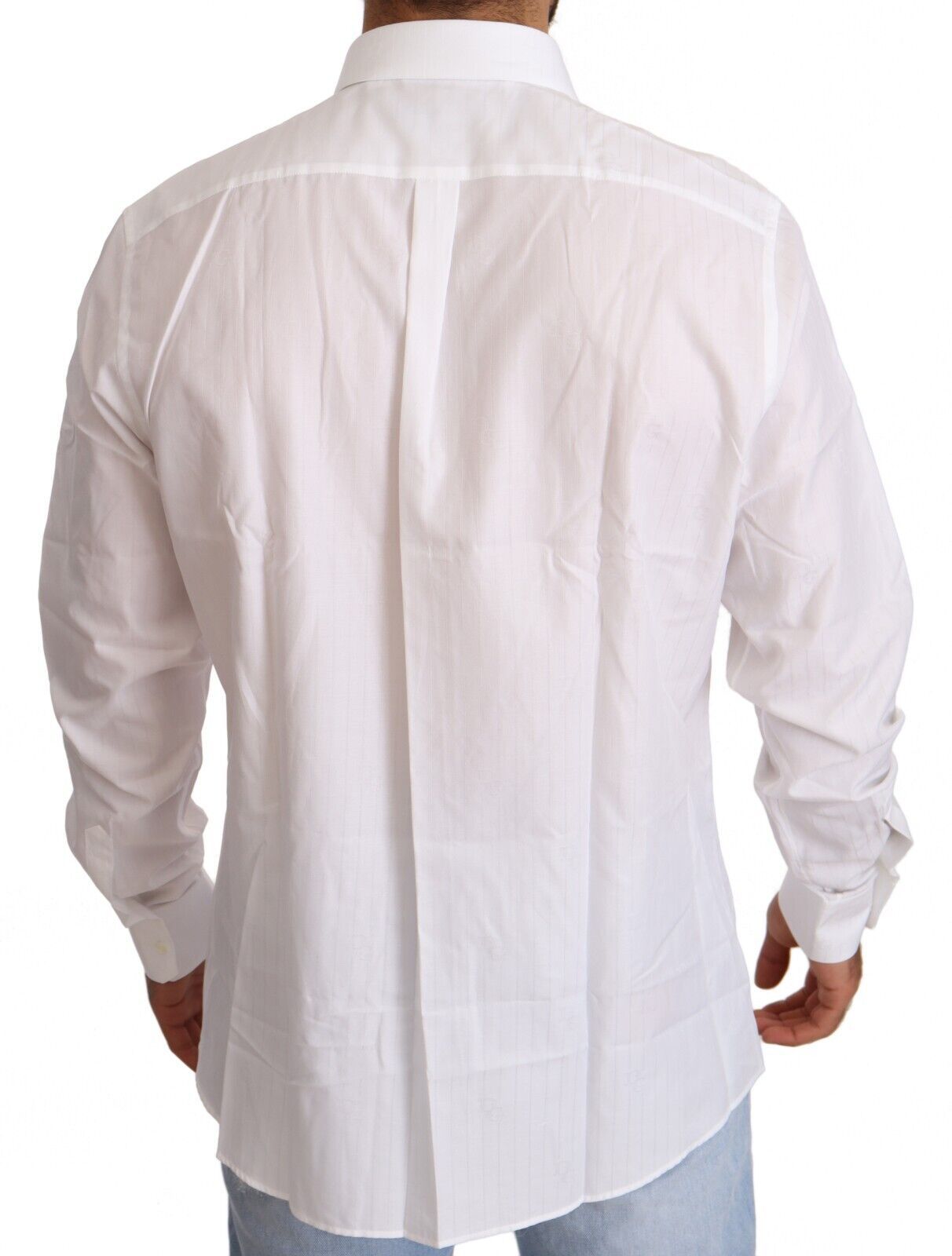 White Cotton Martini Fit Shirt