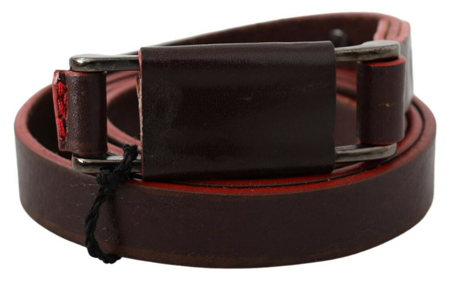 Elegant Brown Leather Fashion Belt