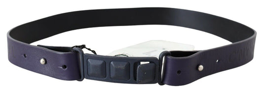 Chic Black Leather Fashion Belt