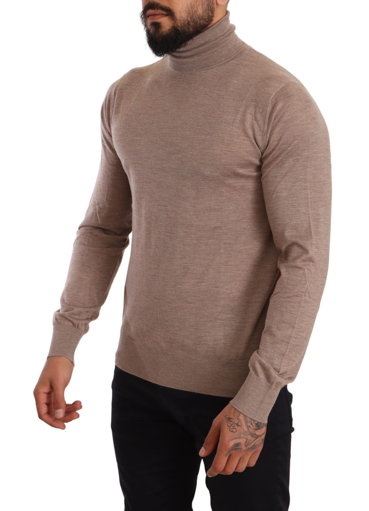 Elegant Cashmere Turtleneck Sweater