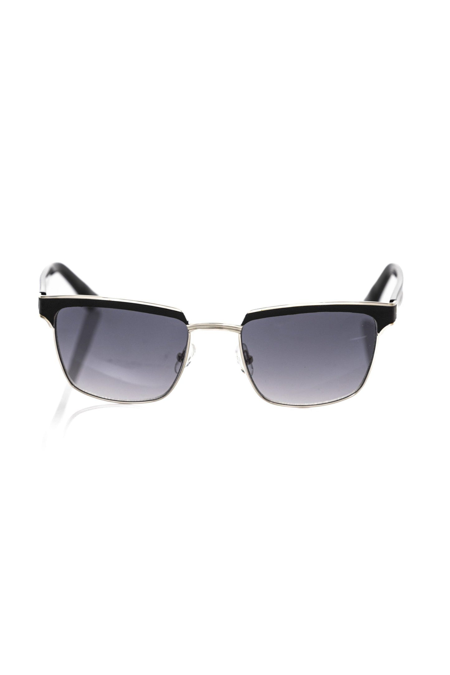 Black Metallic Fiber Men Sunglass