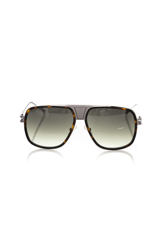 Brown Metallic Men Sunglasses