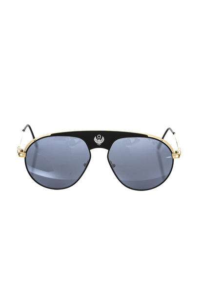 Black Metallic Men's Sunglass