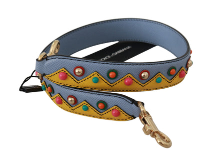 Multicolor Leather Shoulder Strap Accessory