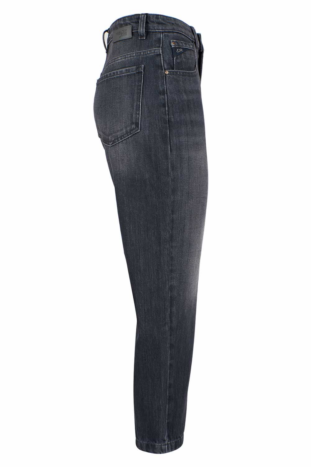 Chic High-Waisted Black Jeans for Women