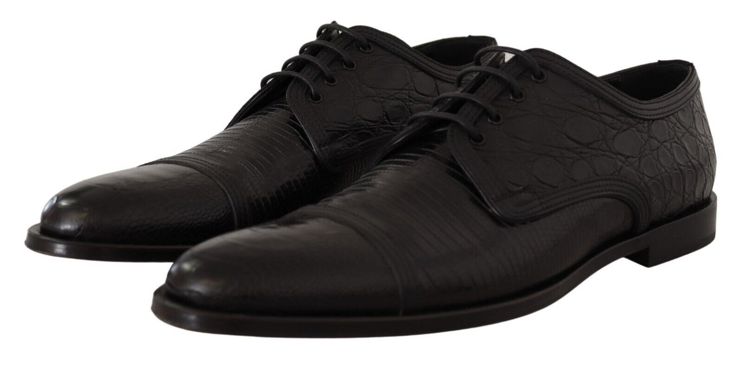 Exotic Leather Formal Lace-Up Shoes