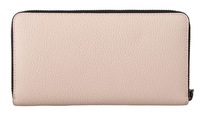 Elegant Mauve Leather Wallet - Secure & Stylish