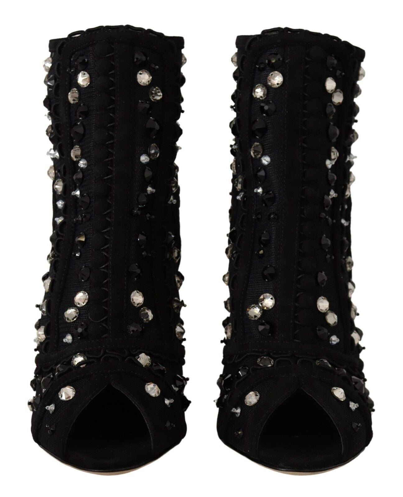 Embellished Crystal Short Boots