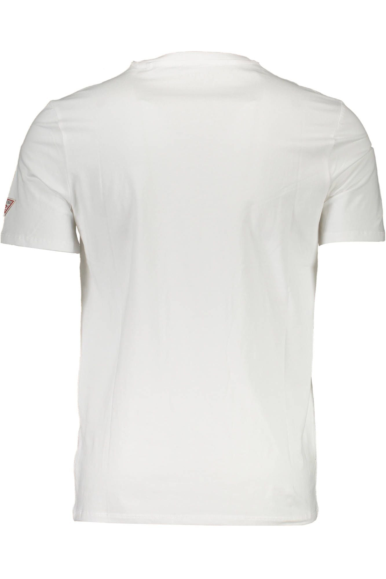 White Cotton Men T-Shirt