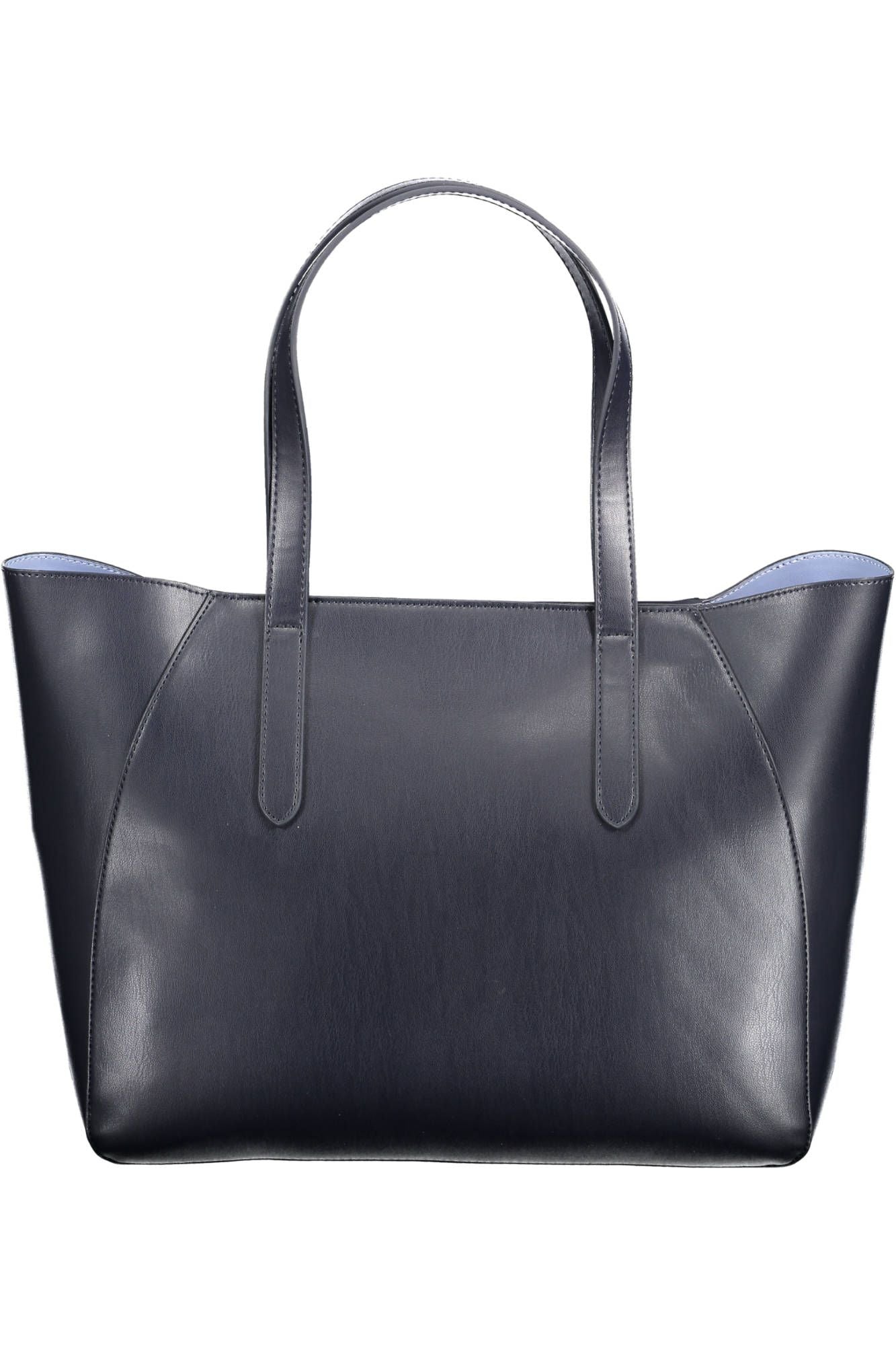 Blue Polyethylene Women Handbag