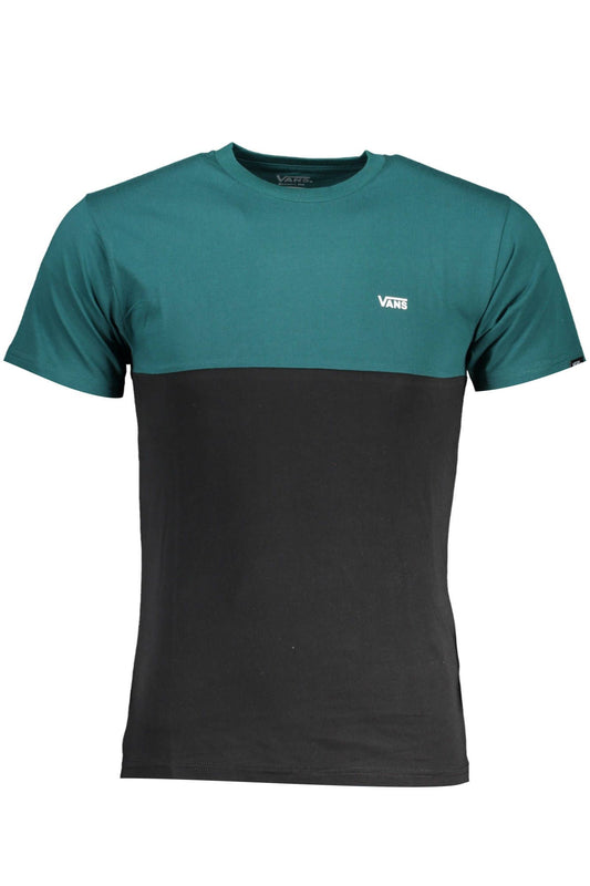 Green Cotton Men T-Shirt