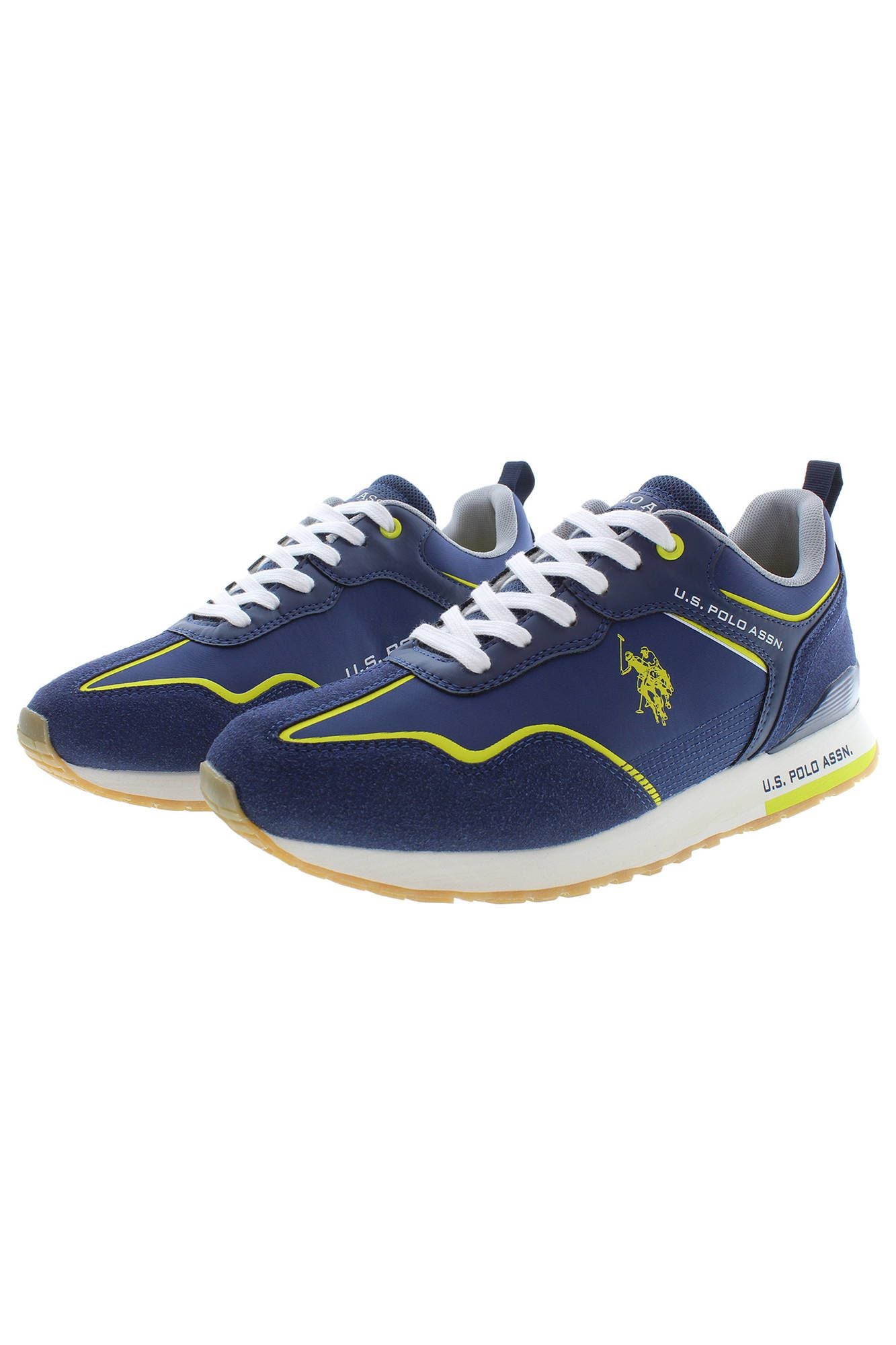 Sporty Elegance Lace-Up Sneakers in Blue