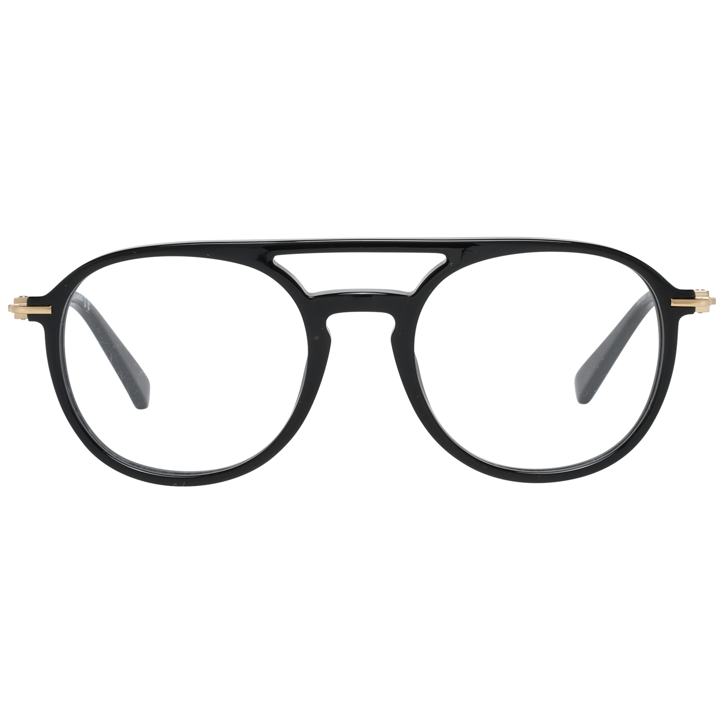 Sleek Black Full-Rim Designer Eyewear