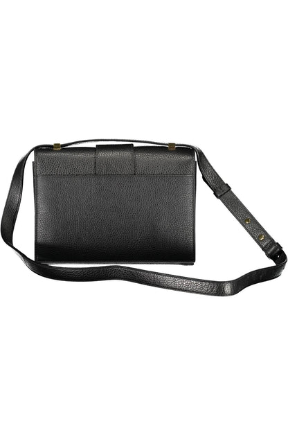 Chic Black Leather Shoulder Bag