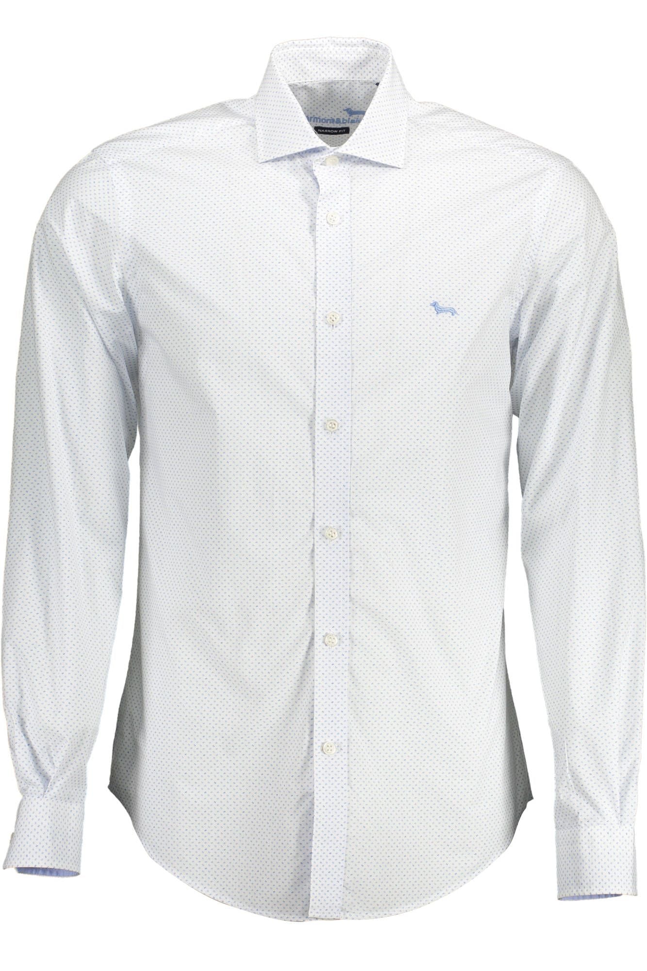 White Cotton Men Shirt