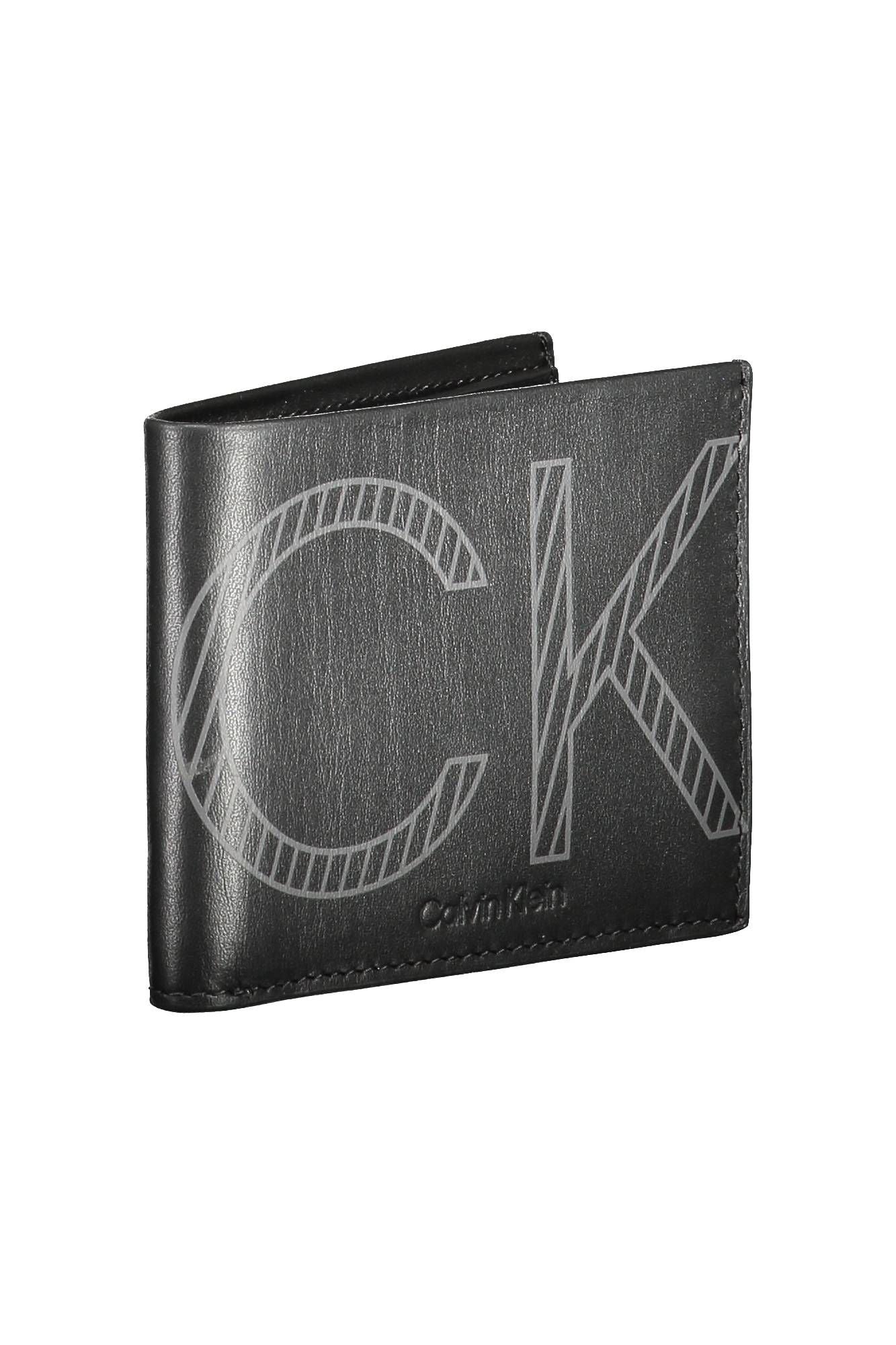 Sleek Black Leather RFID Wallet