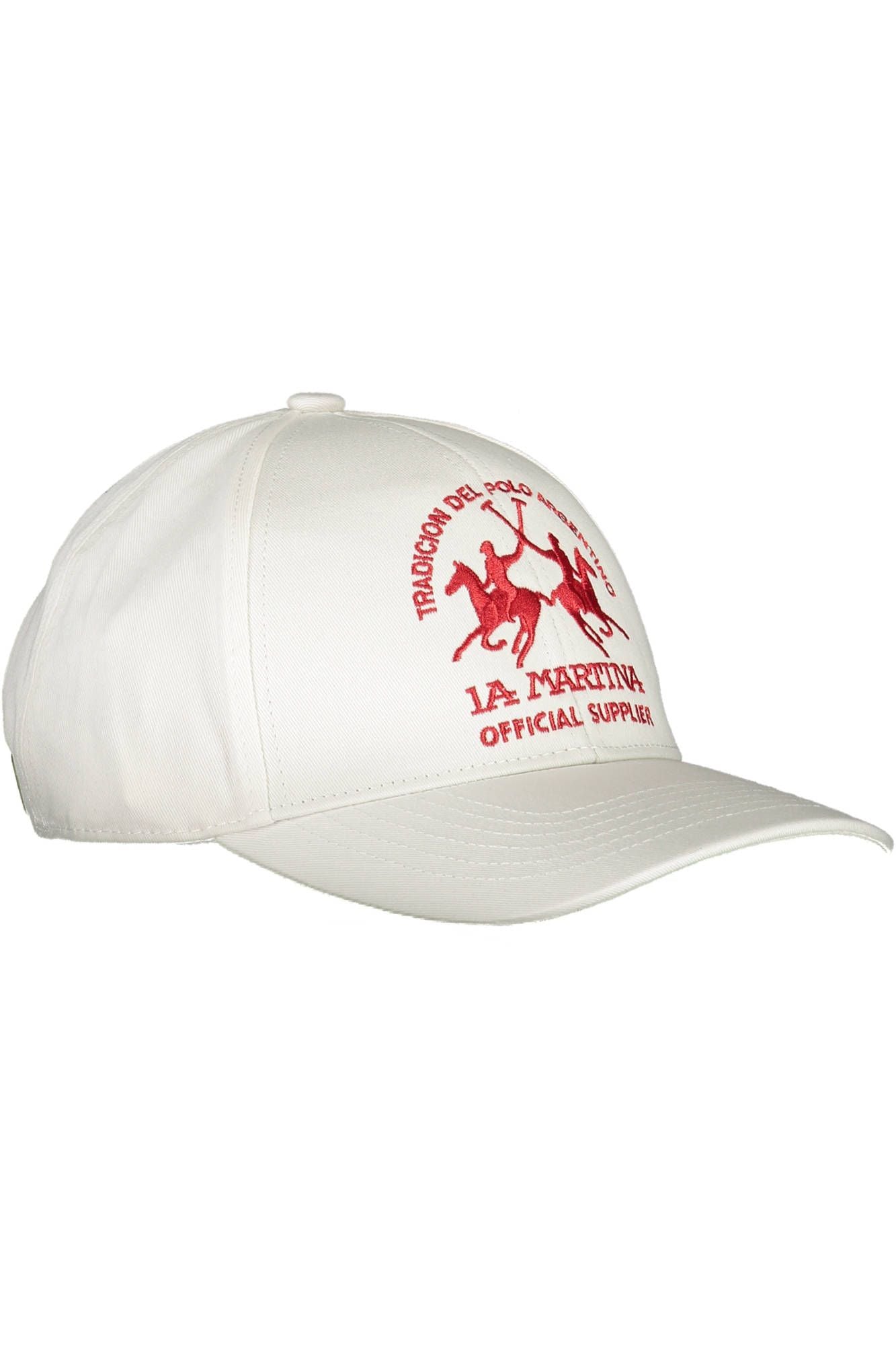 White Cotton Men Cap