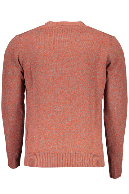 Red Wool Men Sweater