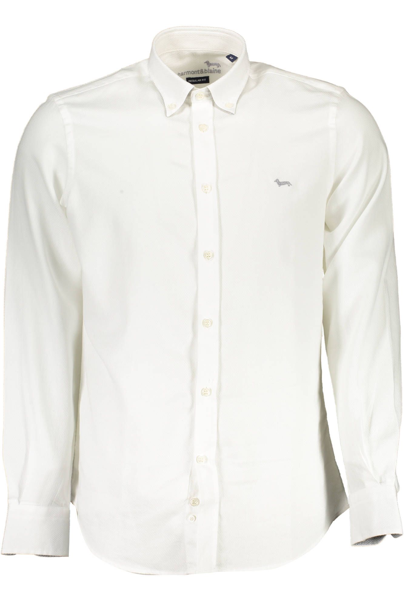 White Cotton Men Shirt