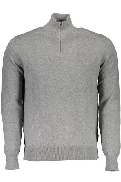 Eco-Conscious Half Zip Long Sleeve Sweater