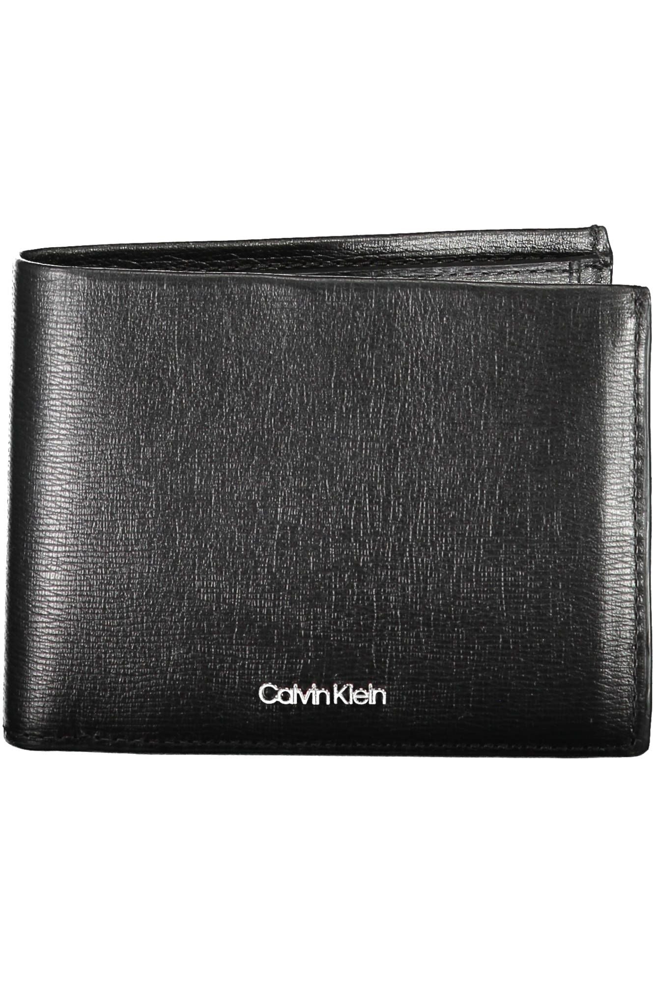 Sleek Black Leather Wallet with RFID Protection