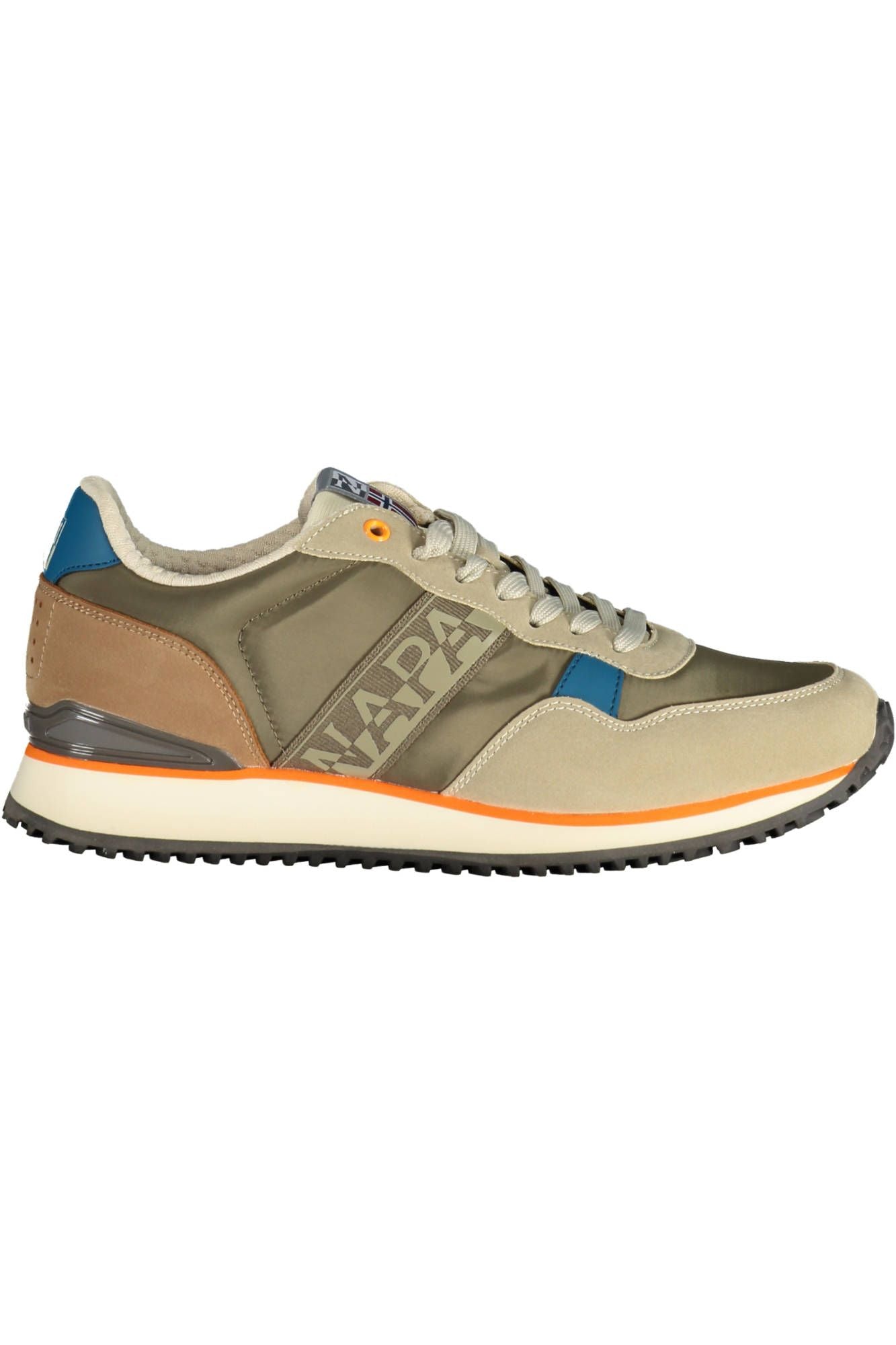 Beige Polyester Men Sneaker