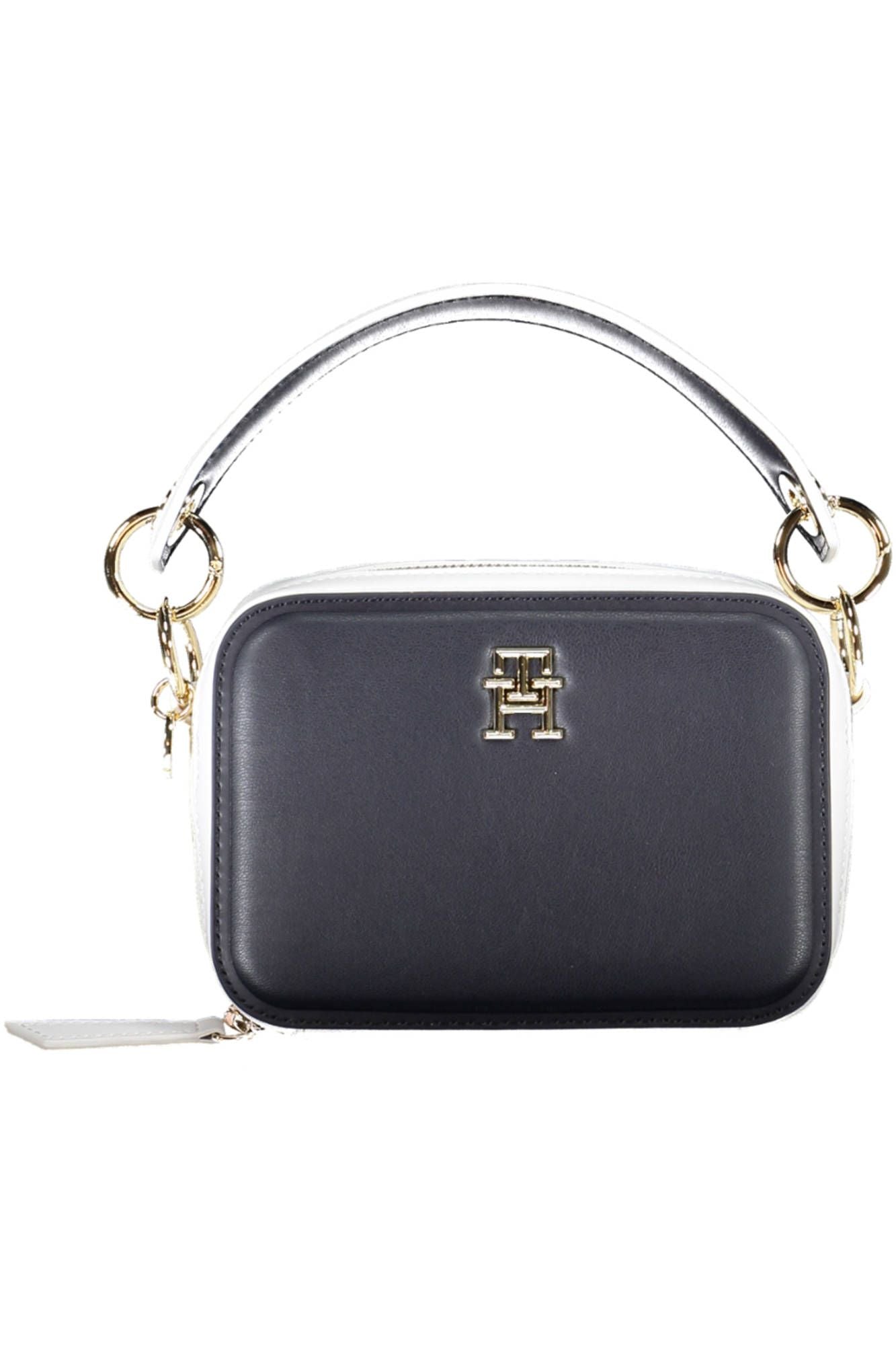 Blue Polyethylene Women Handbag