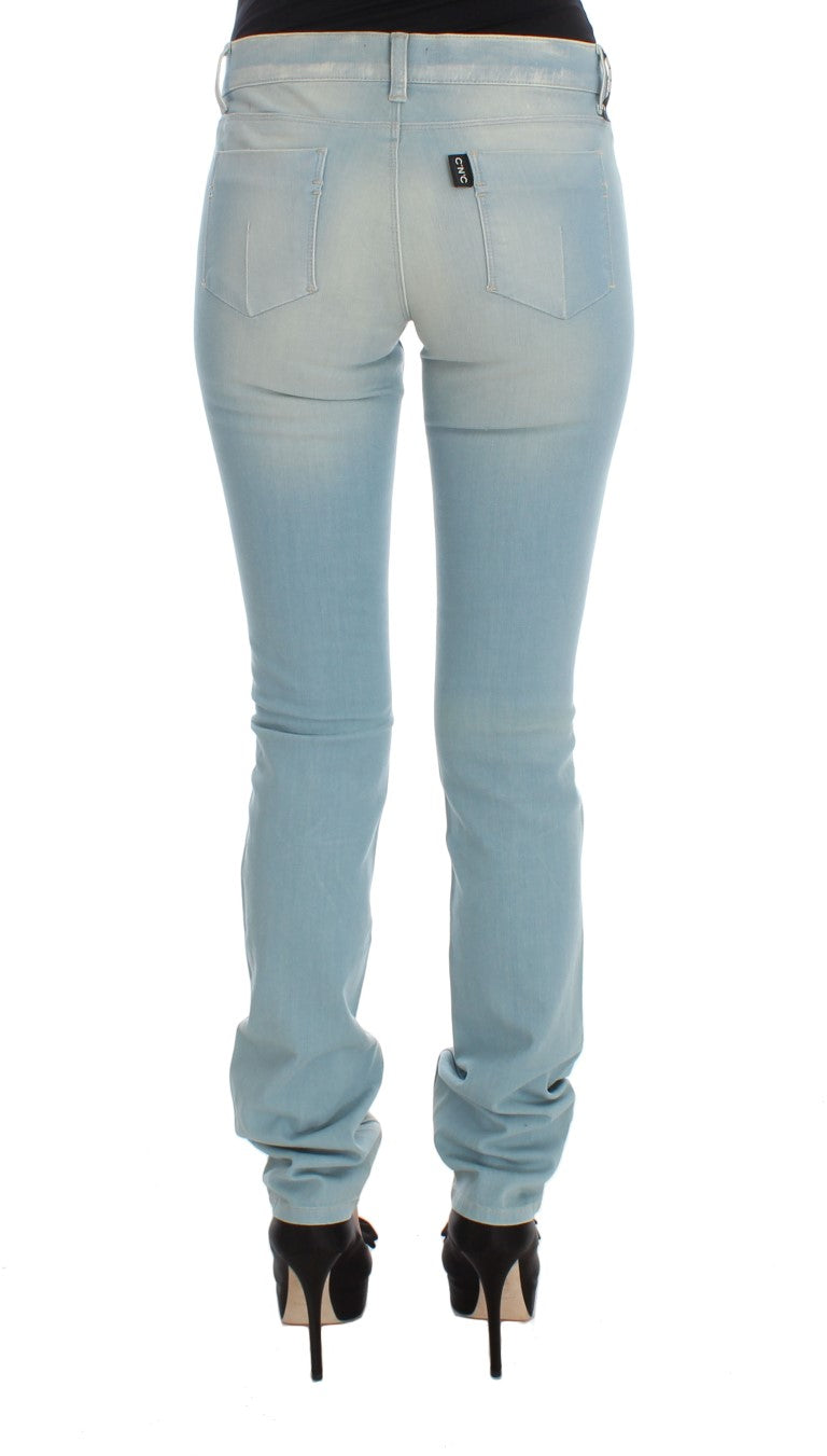 Chic Super Slim Blue Jeans