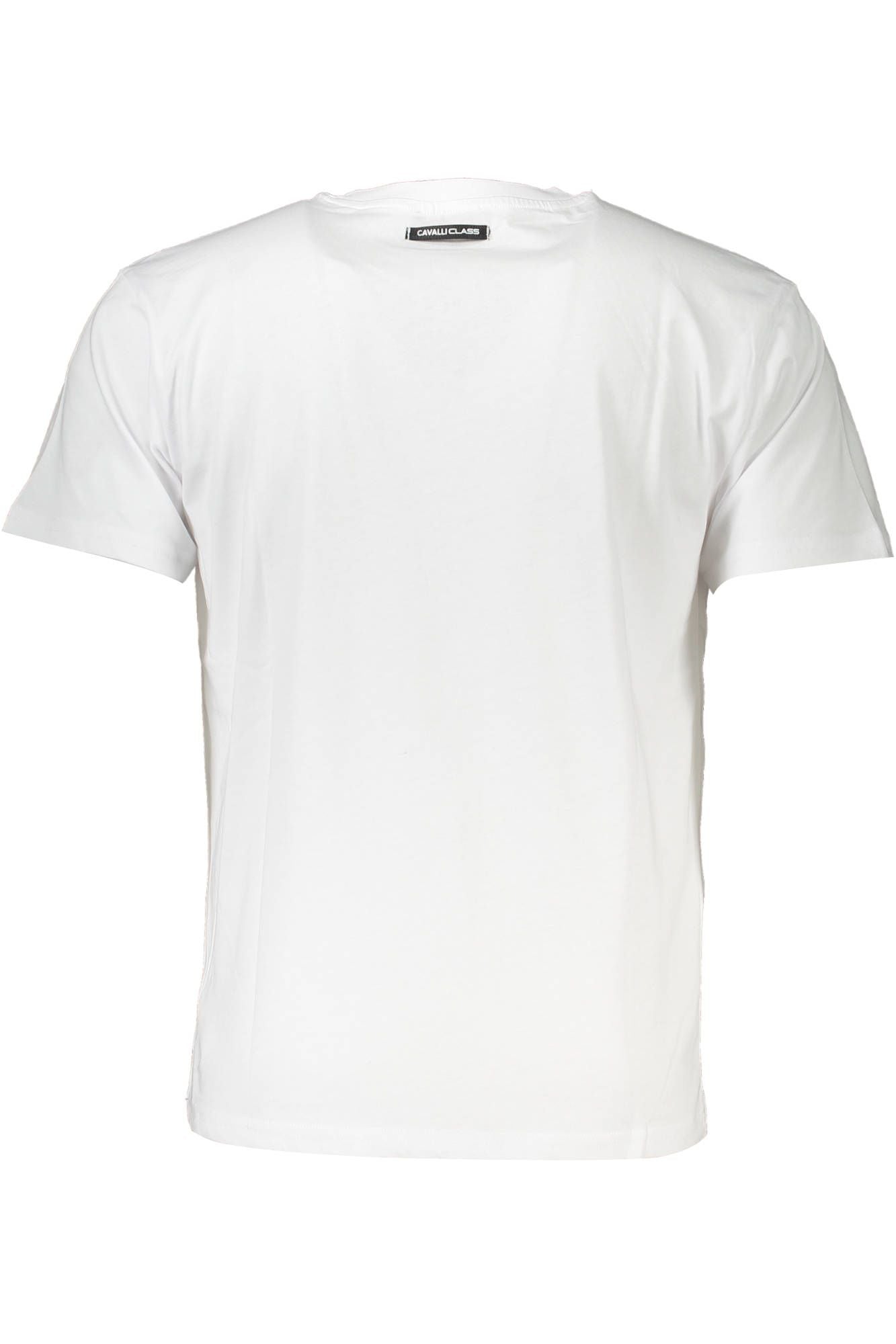 White Cotton Men T-Shirt