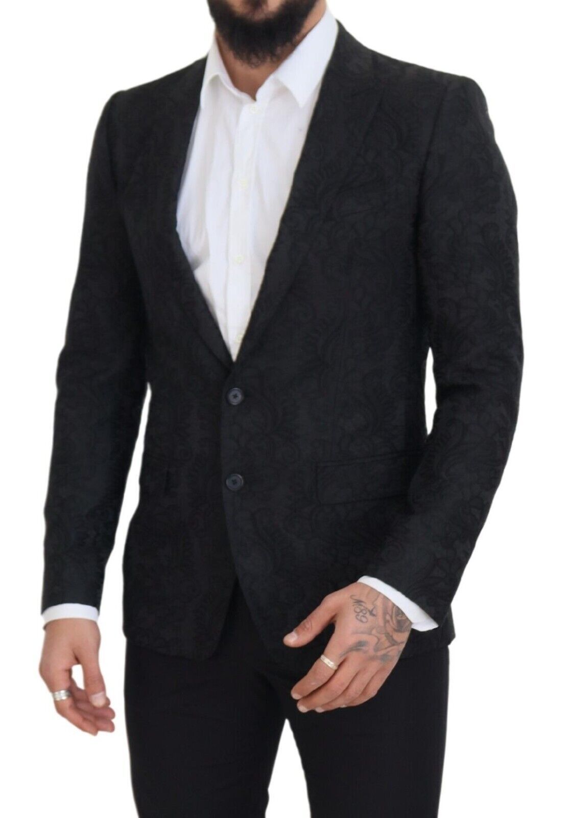 Elegant Slim Fit Peak Lapel Blazer