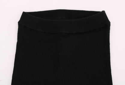 Elegant Black Cashmere Pants