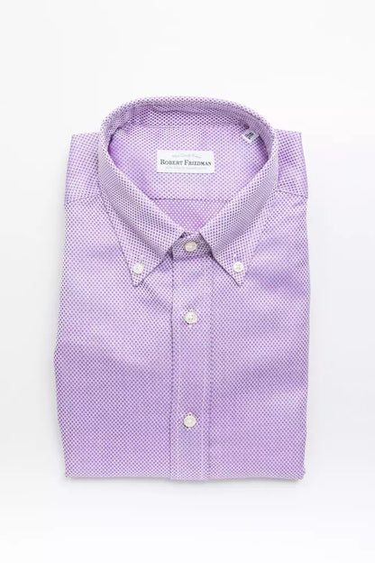 Pink Cotton Men Shirt