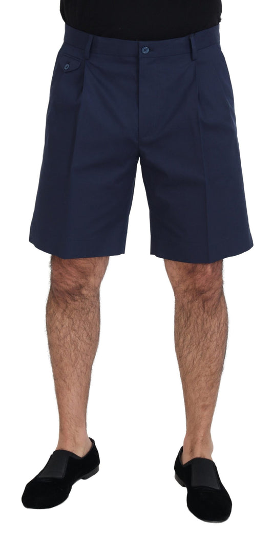 Elegant Blue Chino Shorts