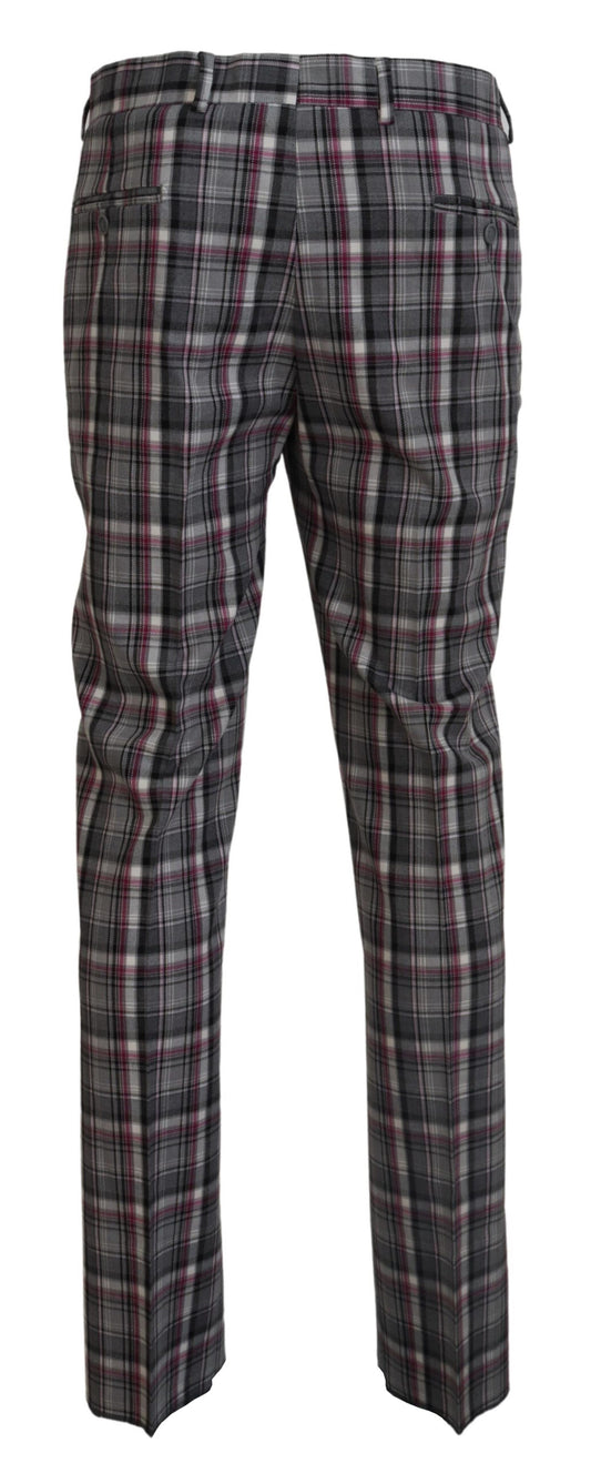 Checkered Couture Chino Pants for Men