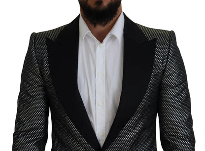 Elegant Jacquard Single Breasted Blazer