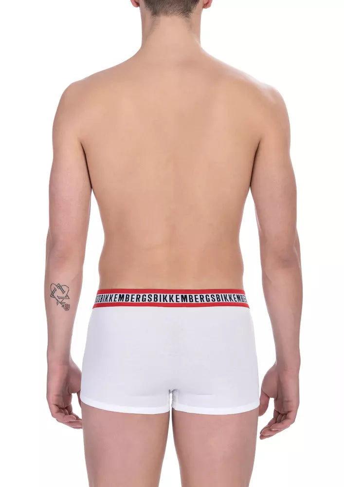 White Cotton Men Trunk