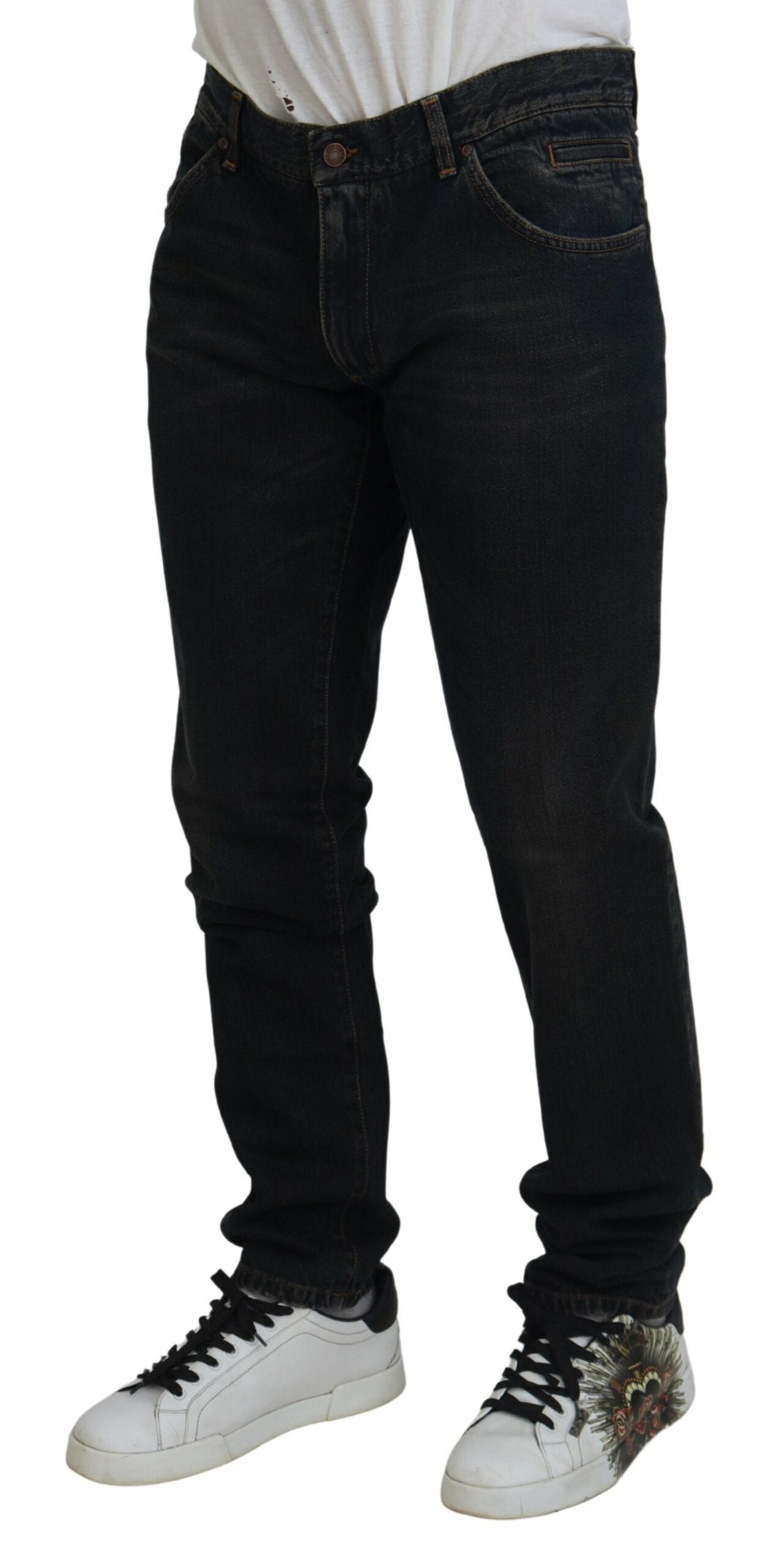 Exquisite Italian Skinny Denim Jeans