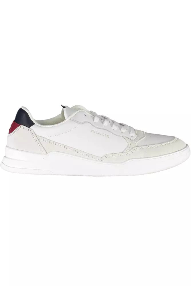 White Leather Men Sneaker