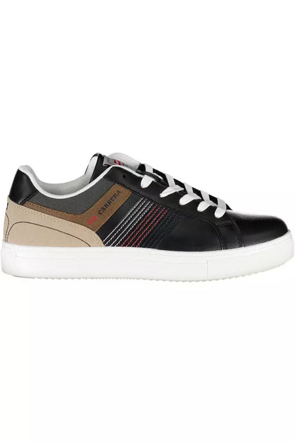 Black ECO Leather Men Sneaker