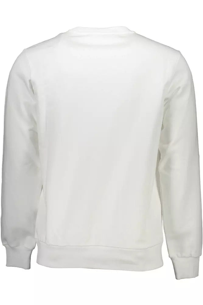 White Cotton Men's Sweater