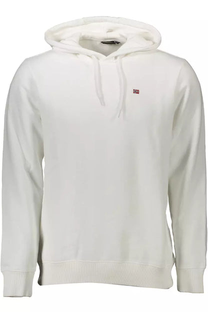 White Cotton Men Sweater