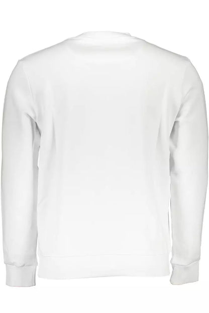 White Cotton Men Sweater