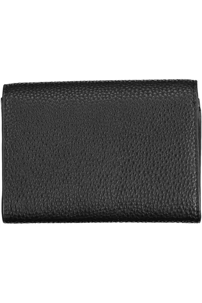 Black Polyethylene Women Wallet