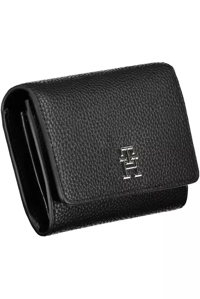 Black Polyethylene Women Wallet