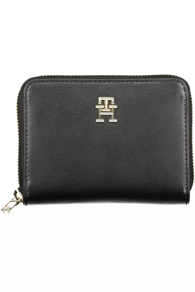 Black Polyethylene Women Wallet