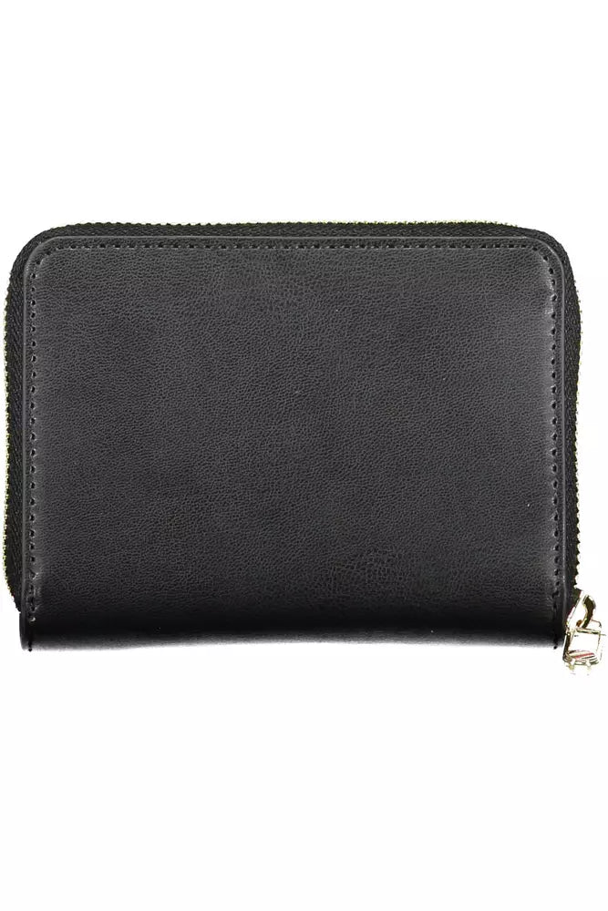 Black Polyethylene Women Wallet